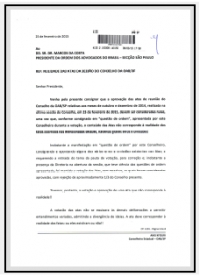 Nulidade das atas da sessão do Conselho da OAB/SP