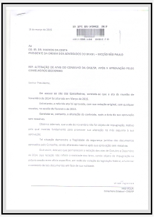 Alteração de Atas do Conselho da OAB/SP